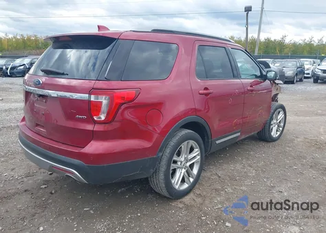 2017 Ford Explorer Xlt from USA, damaged, VIN 1FM5K8D84HGA65558